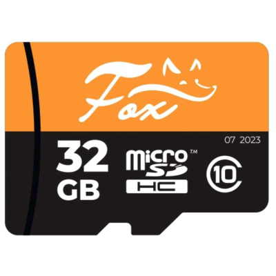 Флеш-карта FOX microSDHC 32Gb FX-SD32GB