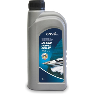 Моторное масло GNV Marine Power Pro 4T 10W-30 NMMA FC-W