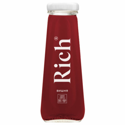 Нектар Rich Вишня, стекло 0,2л
