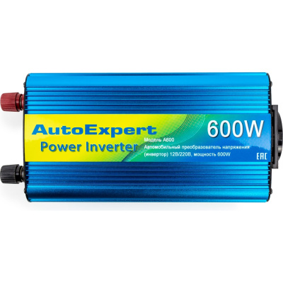 Автомобильный преобразователь напряжения AutoExpert (инвертор)