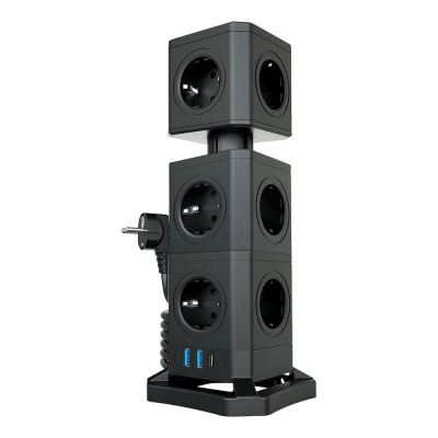 Сетевой фильтр QUMO Power Block System PD1+2 12SP5U P-0003 42089