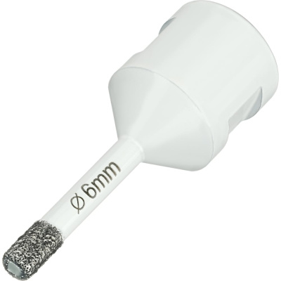 Коронка алмазная по керамограниту 6 мм, M14 на УШМ Diamond Industrial