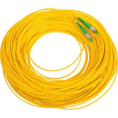 Оптический патч-корд TopLAN, дуплексный, FC/APC-LC/UPC, SM 9/125, 100 м