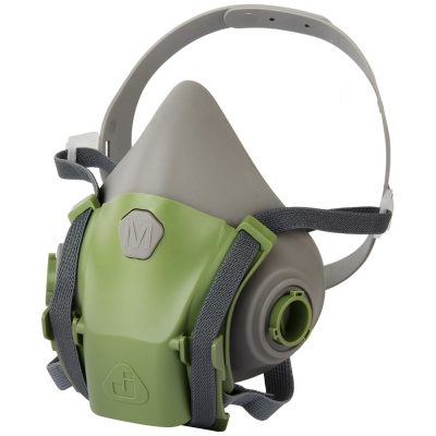 Полумаска из силикона Jeta Safety с быстрым сбросом 8500, размер L (большой).Защищает органы дыхания от опасных паров