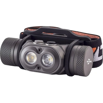 Фонарь ЯРКИЙ ЛУЧ YLP PANDA 3R налобный CREE XP-L HI+XP-G3 max.1100лм, Li-Ion