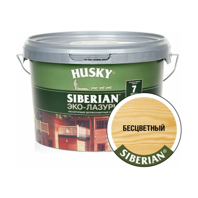Эко-лазурь HUSKY бесцветный 2,5 л
