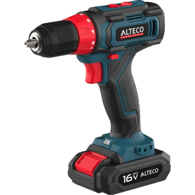 Аккумуляторная дрель-шуруповерт ALTECO CD 16-28 X2 — инструмент с крутящим моментом до 28 Н·м