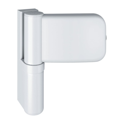 Петля SIMONSWERK SIKU 3D Serie K 4045 RAL 9016 белая, для дверей из PVC, вес полотна до 80 кг, фальц 15-19 мм