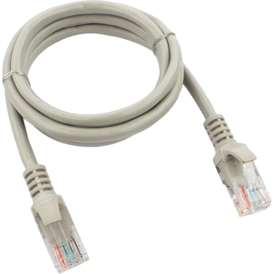 Патч-корд UTP Cablexpert PP12-1M кат.5e, 1м, серый
