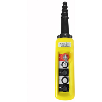 Пульт управления OCALIFT 4 кнопки, 1 скорость, стоп, ключ, IP65