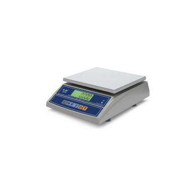 Весы фасовочные MERTECH M-ER 326FL-6.1 LCD (0,04-6 кг), дискретность 1 г, платформа 280x235 мм, без стойки, 3055