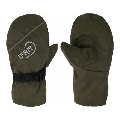 Рукавицы Ifrit NARFI Texton 100, Хаки Рук-403 – зимние рукавицы из специальной ткани с утепленной подкладкой