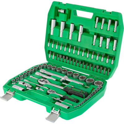 Набор инструментов INTERTOOL 1/2" & 1/4" 94ед, Cr-V