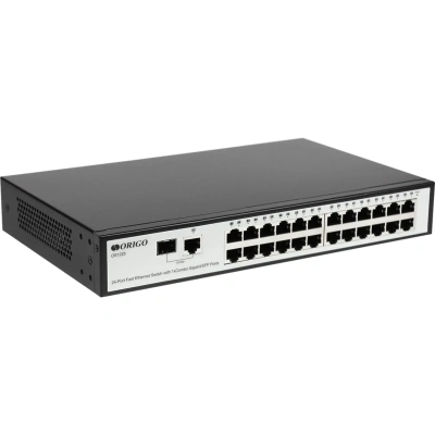 Коммутатор Origo OS1225/A1A неуправляемый, металл
