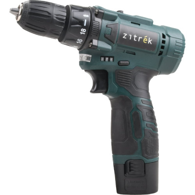 Дрель-шуруповерт аккумуляторная Zitrek Green 12V Plus