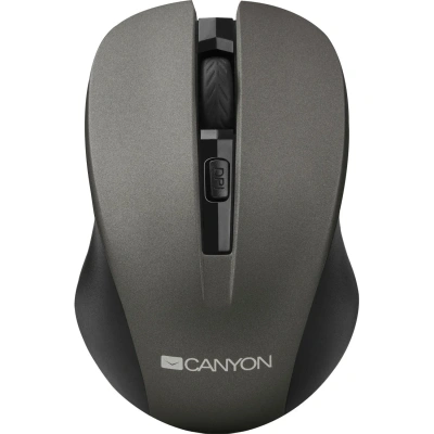 Мышь компьютерная Canyon MW-1, беспроводная, серый (CNE-CMSW1G)