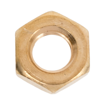 Гайка шестигранная DINFIX DIN 439, Латунь М6 (10 шт)