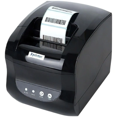 Этикет-принтер XPrinter XP 365B 203dpi, USB, Черный