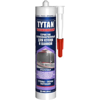Силиконакриловый герметик для кухни и ванной TYTAN TYTAN PROFESSIONAL