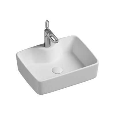 Умывальник чаша Ceramicanova Element накладная, прямоугольная