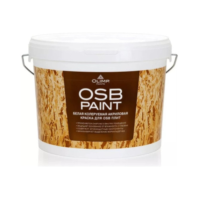 Краска для OSB (ОСП) плит OLIMP цвет Медно-коричневый 5л