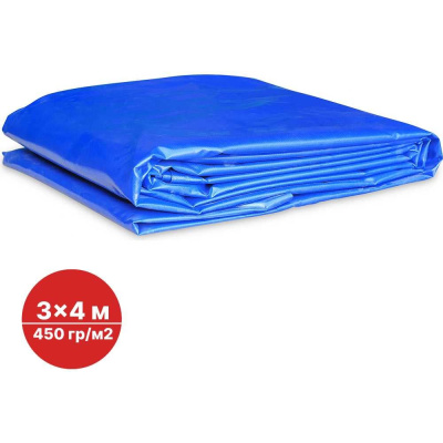 Тент ПВХ без утеплителя SAMGRUPP 3x4 м 12 м2 450-500 г/м2