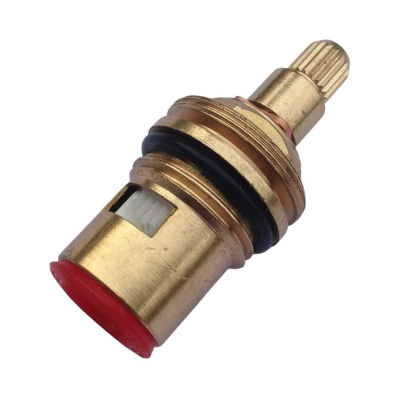 Кран/букса керамика 1/2, 24 шлица, резьба под юбку (№21/ST2703.24) (1 шт)