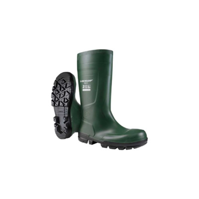 Сапоги DUNLOP WORK IT SR защитные зеленые унисекс, р-р 41