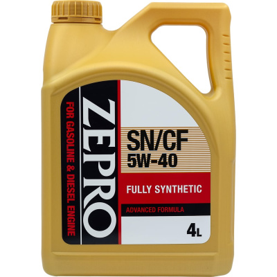 Масло моторное ZEPRO 5W-40 F-S SN/CF (4л х 4) 30011333-004