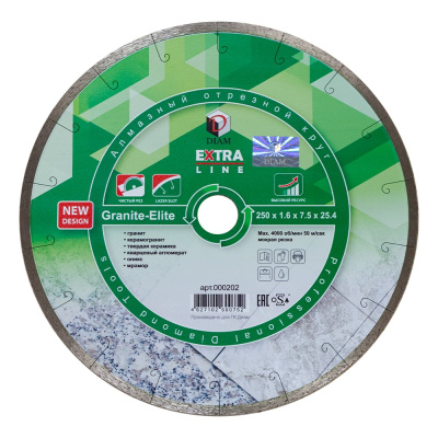 Алмазный диск по граниту Diam Granite-Elite 000202