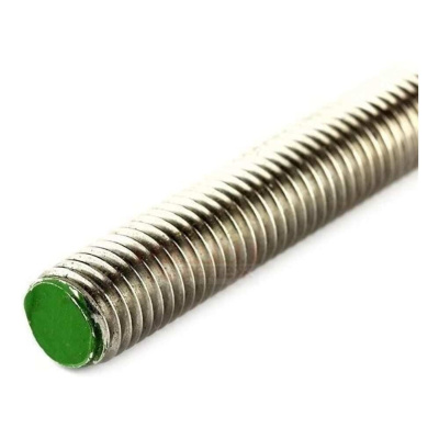Шпилька резьбовая TOOLAS DIN 975 М6х1000 (нерж. сталь, А2) 7705