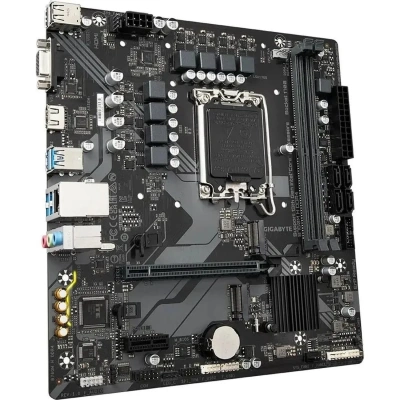 Материнская плата Gigabyte B760M H DDR4, s1700, B760, 2xDDR4-3200, mATX