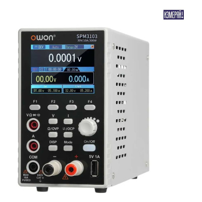 Источник питания OWON с мультиметром SPM3103 OW304