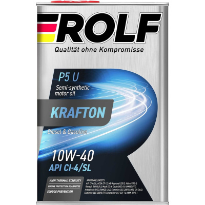 Моторное масло Rolf KRAFTON P5 U