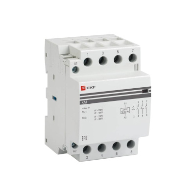 Модульный контактор EKF КМ 40А 3NО+NC PROxima