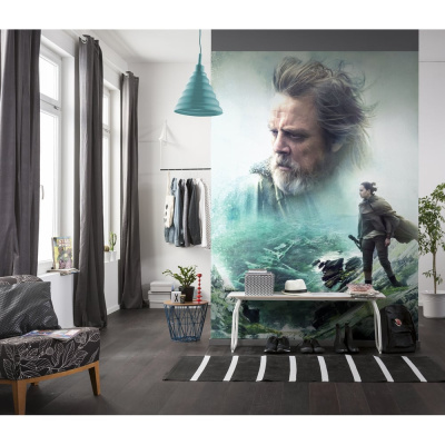 Фотообои бумажные Komar STARWARS "ЗВЕЗДНЫЕ ВОЙНЫ: последний Джедай" 184x254 см 4-438