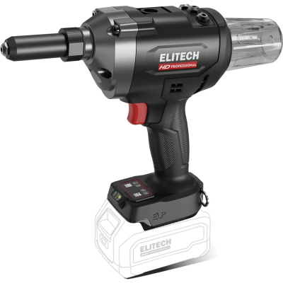 Пистолет заклепочный аккумуляторный Elitech CRG 2063BL (2,4-6,4мм,BL,20В,без АКБ)