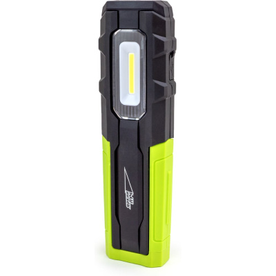 Фонарь ЯРКИЙ ЛУЧ OPTIMUS ACCU v.3 mini многофункц., COB 400лм +SMD 200лм, магнит/крюк, акк.2200mAh