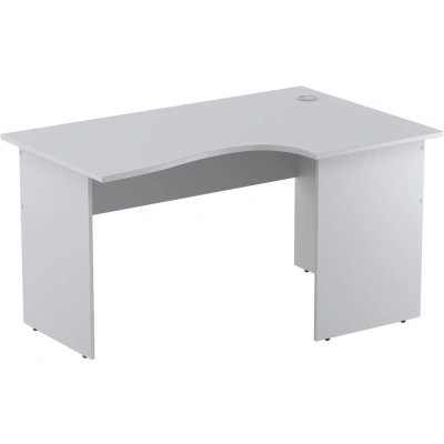 Стол эргономичный правый Easy One LT 22/16 1400x900x740 серый