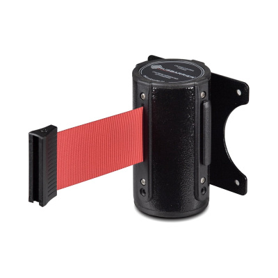 Комплект настенный блок с лентой и фиксатор Rusbarrier KP-NB-36333 BLACK red