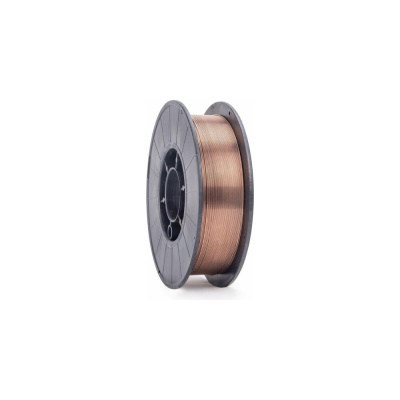 Проволока сварочная омедненная ER70S-6 (СВ08Г2С) 1 мм, катушка D200, 5 кг JULI WELD 821