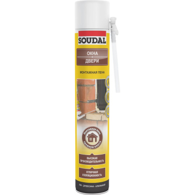 Ручная монтажная пена Soudal