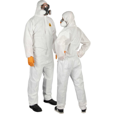Химзащитный комбинезон Jeta Safety из нетканого материала MP плотность 60 г/м² размер S/46-48 JPC-50-S