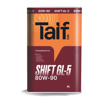 Автомобильное масло TAIF SHIFT GL-5 80W-90, 4 л