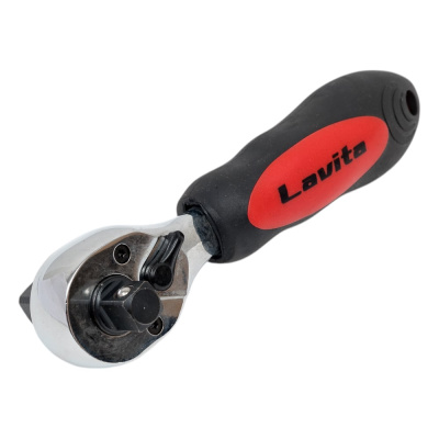 Ключ-трещотка с быстросъемным механизмом LAVITA 1/2", 3/8" (72 зуба) LA