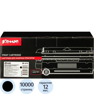 Драм-картридж лазерный Комус DR-1075 для Brother HL-1110/1112