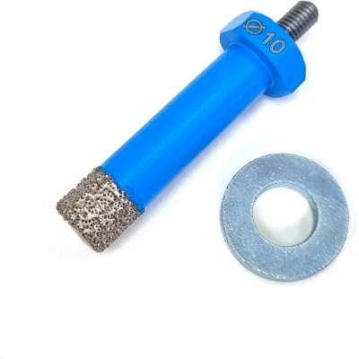 Коронка алмазная CORTE для мини УШМ, 10 мм, М5 SBM10
