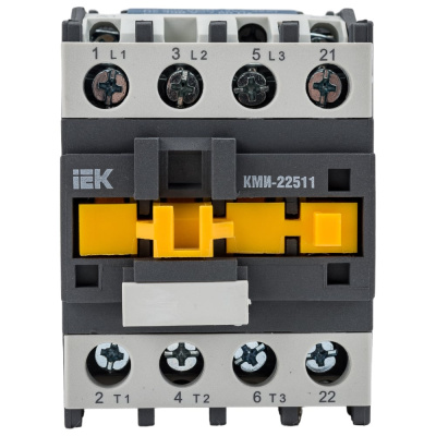 Контактор IEK КМИ-22511, 25А, 400В/АС3, 1НЗ