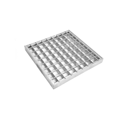 Прессованный решетчатый настил AQUADRENAG 33x33/30x2 Zn 500x1000 мм