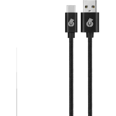 Кабель USB-C - USB-A uBear Cord Черный